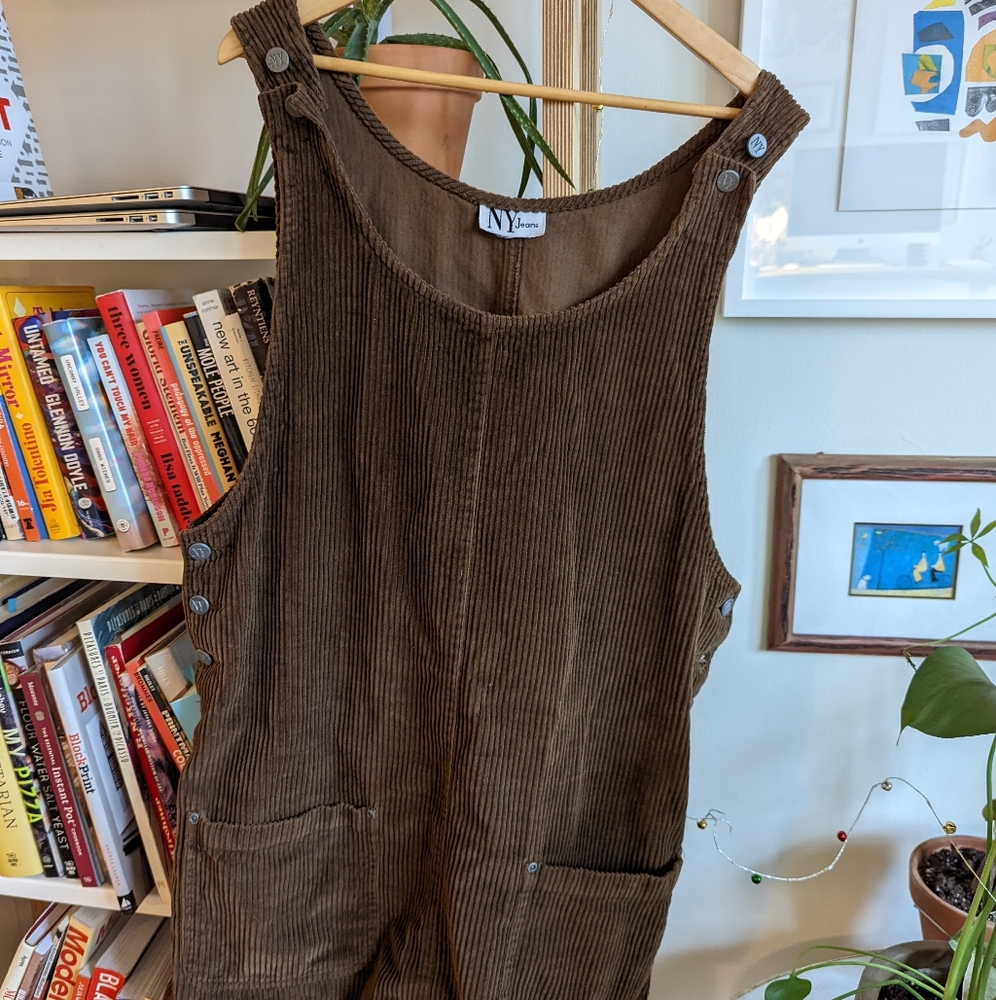 Vintage Brown Corduroy Jumper - NY Jeans